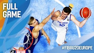 France v Finland - Full Game - CL 13-16 - FIBA U20 European Championship 2016