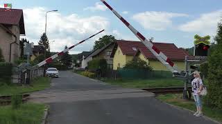 Železniční přejezd Nový Bor #1 [P3255] - 11.5.2024 / Czech railroad crossing