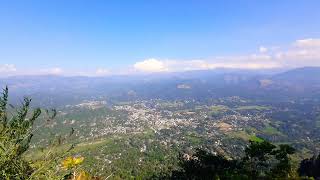 View From Top Of Ambuluwawa Mountain Sri-Lanka