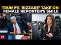 ‘You never smile, you’re the worst reporter’: Trump snaps at CNN's Collins over Epstein question