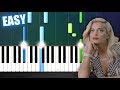 Bebe Rexha - Meant to Be (feat. Florida Georgia Line) - EASY Piano Tutorial by PlutaX
