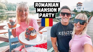 Romanian MANSION Party! We Found The BEST Papanasi in ROMANIA!