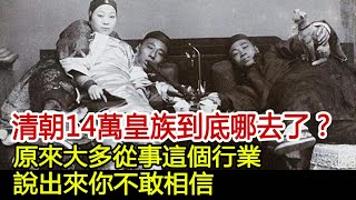 清朝覆滅後14萬皇族到底哪去了？原來大多從事這個行業，說出來你不敢相信#歷史風雲天下