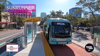 New SunRunner bus transit takes you from the Burg to the Beach