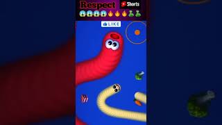 Respect 100% skill proplayer game cacing Giant Red Worms  #shorts #trending #short