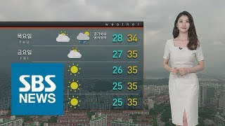 '영천 38도' 끝 안 보이는 폭염…불쾌지수 높아요 / SBS