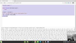 experimental python IDE for cloud web scraping