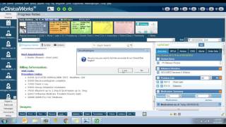 Assign progress note
