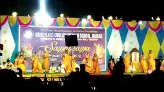 Vitthal dance by brightland school students raibag