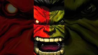 Red Hulk vs Hulk #shorts #marvel #comics