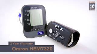 Omron HEM 7320 Blood Pressure Device Product Overview