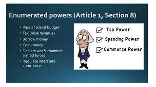 Mr. L AG - Federalism: Expressed, Implied, Inherent power