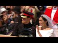 First kiss, epic carriage ride!  Prince Harry and Meghan Markle - The Royal Wedding - BBC