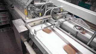 Ipeka Stackmaster bread collating and stacking system