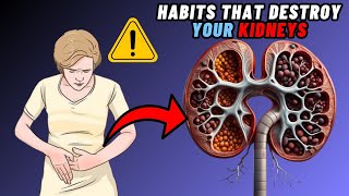 12 Bad Habits That Damage Your Kidneys | Habits That Destroy Kidney