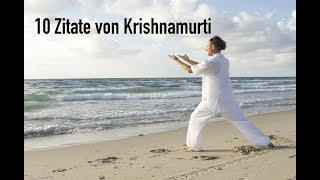 10 Zitate von Jiddu Krishnamurti