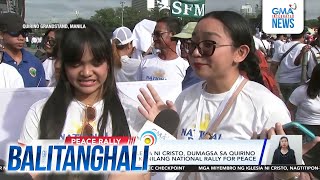 Mga miyembro ng Iglesia Ni Cristo, dumagsa sa Quirino Grandstand... | Balitanghali