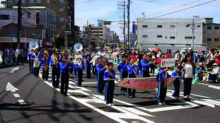 第51回福山ばら祭ローズパレード・伊勢が丘小学校ＷＩＮＤＢＡＮＤ