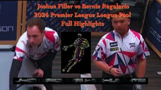 Joshua Filler vs Bernie Regalario Full Match Highlights │2024 Premier League Pool