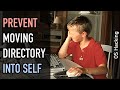 OS hacking: Preventing directories from moving into themselves