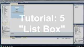 Tutorial: 5 - List Box [VB.NET 2010]