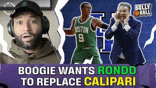 Boogie Cousins Reacts To Coach Cal Leaving UK & Wants Rondo To Replace Him | BUL