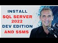 How to install SQL Server 2022 development edition and SSMS with Billy Thomas, CDO at ALLJOY Data