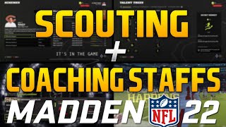 *NEW* FRANCHISE MODE OVERHAUL -- Scouting and Coaching Staffs Breakdown | Madden 22 News