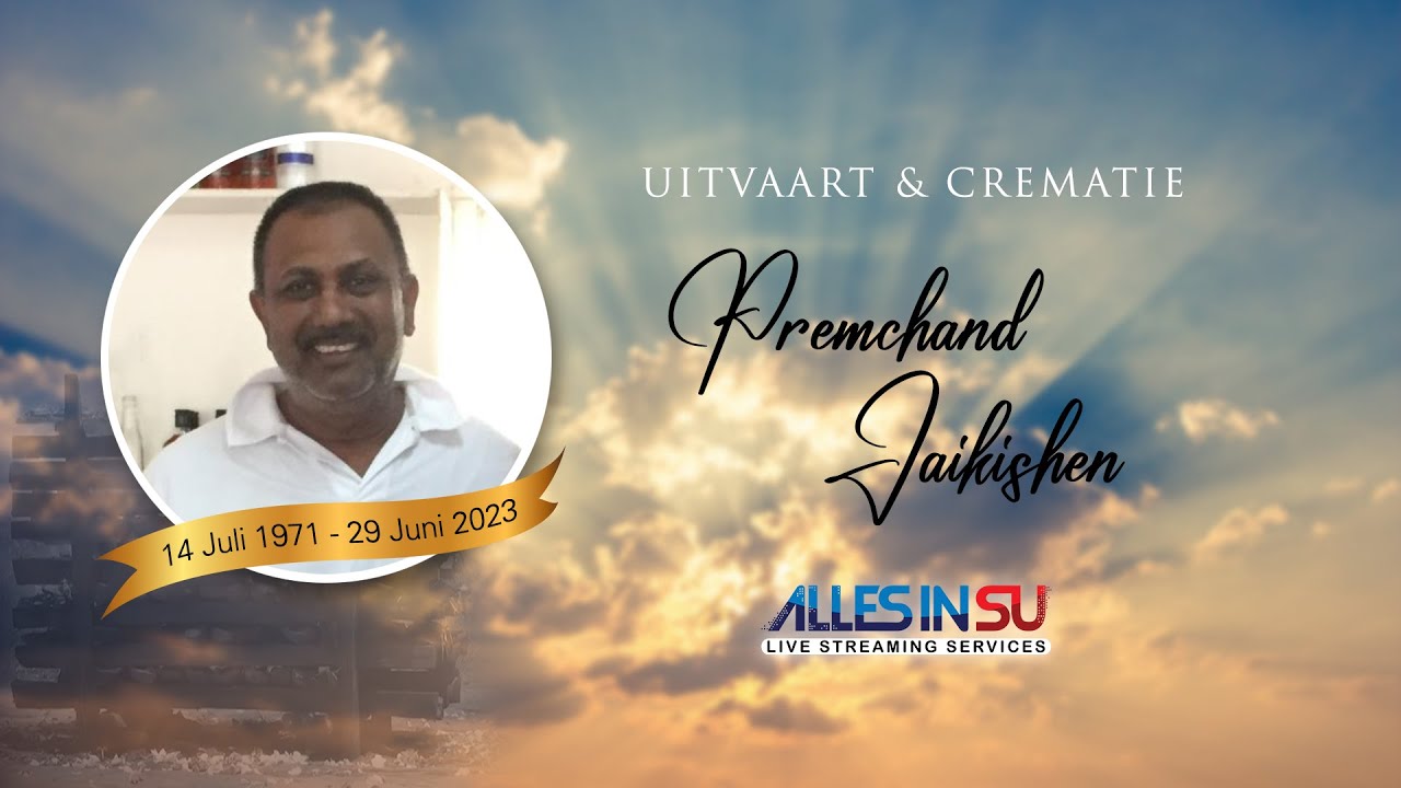 Livestreaming Crematie Premchand Jaikishen Part 4 Youtube