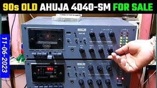 90s Old Ahuja 4040 Sm Cassette Player Recorder With USB For Sale । Contect 9425634777 | Ahuja 4040sm