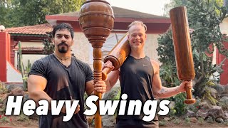 Heavy Club Training | 22kg Mudgar | Jaiveerraj Singh Gohil