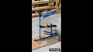 Blue Flame Pitching Machine