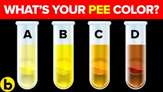 What The Color Of Your Pee Reveals About Your Health