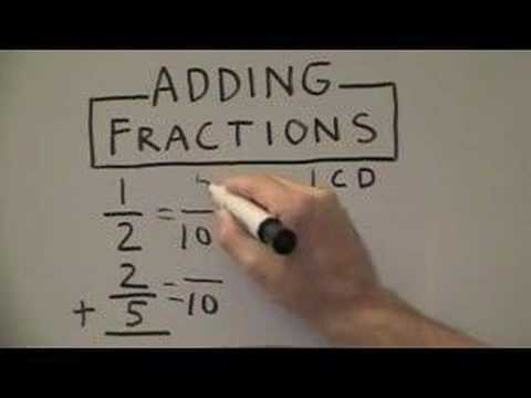 Adding Fractions with Unlike Denominators Adding Fractions with Unlike Denominators