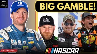 Big Gamble on Earnhardt Family in NASCAR