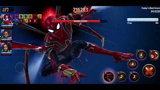 Marvel Future Fight T3 Spider-Man ABX 415K Avengers Infinity War Uniform 漫威未來之戰 T3蜘蛛人 復仇者聯盟3 無限之戰 制服