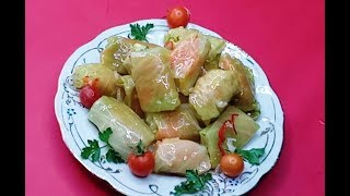 Вкуснее чем на Рынке!Маринованные Голубцы по-Корейски с Морковкой!