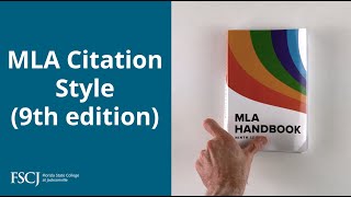MLA Citation Style (9th edition) for Articles