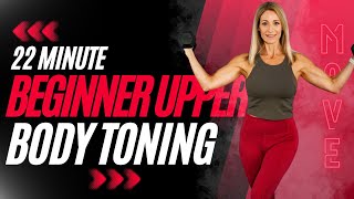 22 Minute Beginner Upper Body Toning Workout