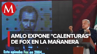 AMLO exhibe a Fox y Calderón por estar en contra de pensiones para adultos mayores