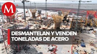 Continúa desmantelamiento del NAIM en Texcoco