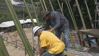 瀬戸芸・夏会期に向け　台湾の作家が「巨大作品」の制作開始　香川・小豆島