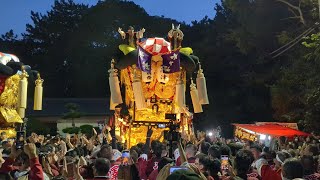 2024/10/18【八幡神社かきくらべ】澤津太鼓台優勝演技🥇✨