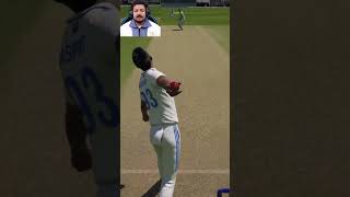 Bumrah Vs Streve Smith in BGT Cricket 24 #shorts by Sahilgamers