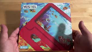 YESTEL Tablet infantil - Unboxing