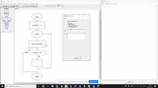The basics of loops in Flowcharts / raptor