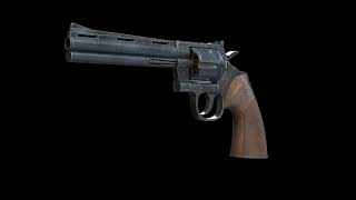 REVOLVER COLT PYTHON .357 in BLENDER