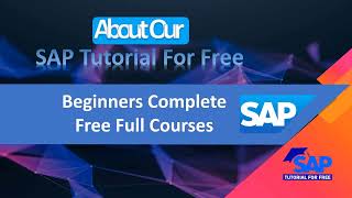 SAP Tutorial For Beginners Complete Free Full Courses | SAP ERP | SAP Cloud | SAP Official Training
