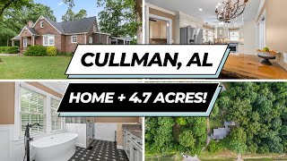 Stunning 4 Bedroom Home in CULLMAN, AL | Home Tour 🏠 | Charming & Immaculate Home on 4.7 Acres!