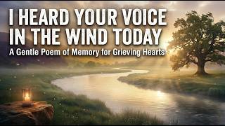 I Heard Your Voice in the Wind Today" — Beautiful Funeral Poem Read by Marc Lemezm